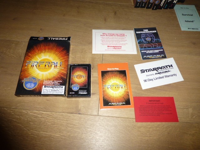 Supercharger Starpath Arcadia Atari 2600 COMPLETE SET #1-12 CIB Complete In Box