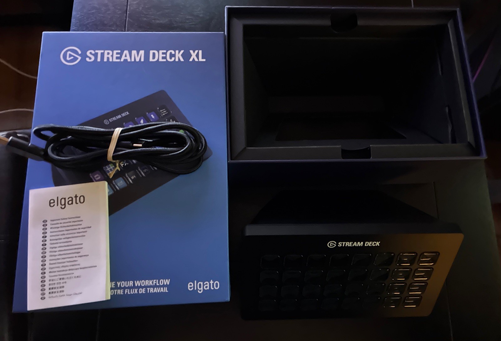 Elgato Stream Deck XL 32-Key Wired USB Controller Great Condition