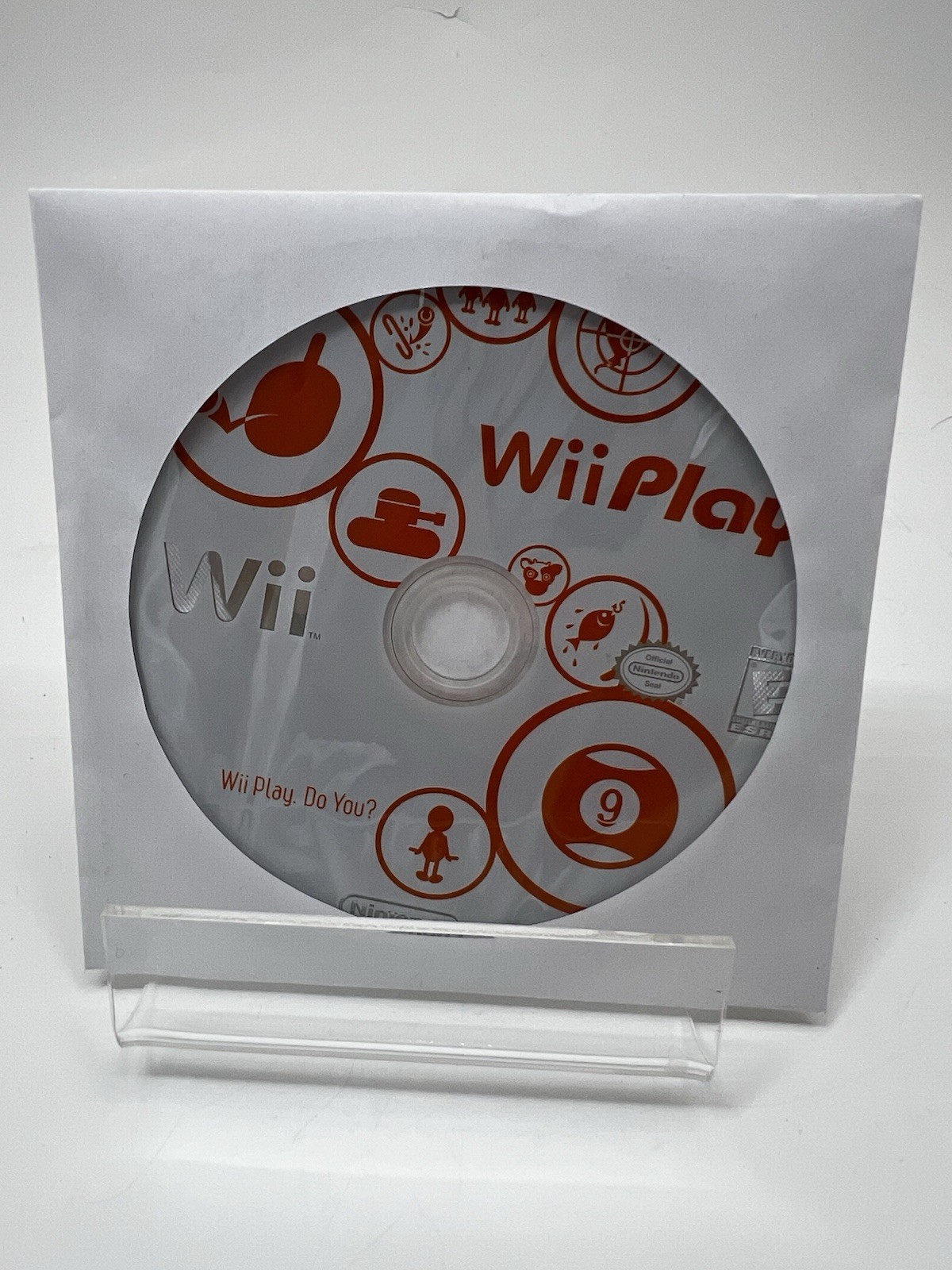 –DISC ONLY– Wii Play (Nintendo Wii) Game WORKING TESTED