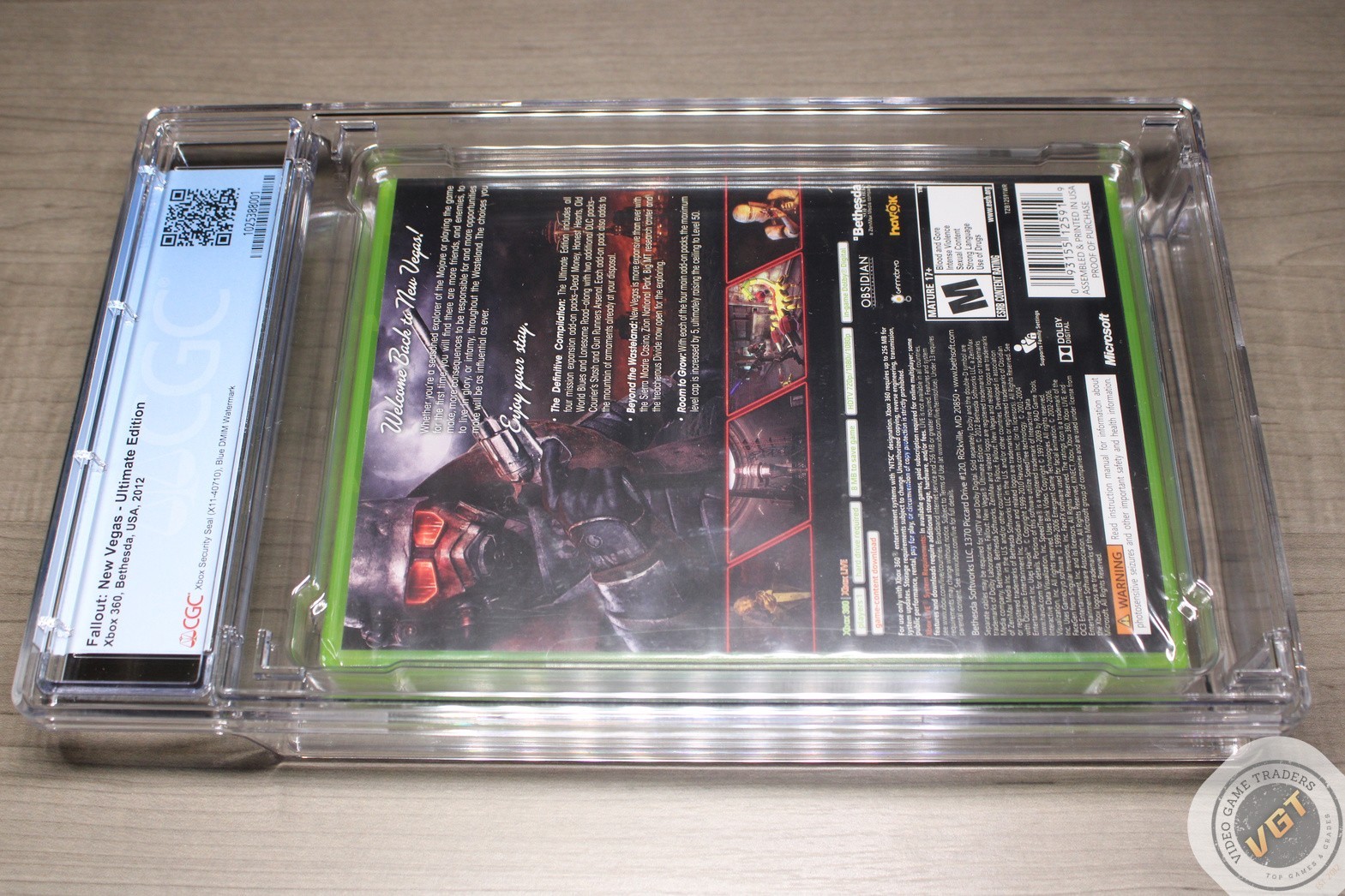 CGC 9.9 A++ – Fallout: New Vegas – Ultimate Edition 1ST PRINT Xbox 360 2012 NEW!