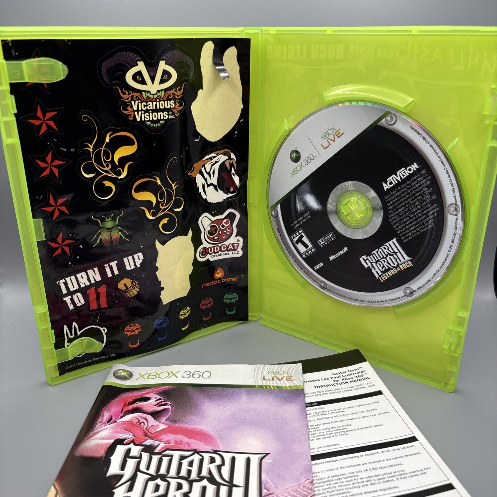 Guitar Hero 3 Legends of Rock (Xbox 360)