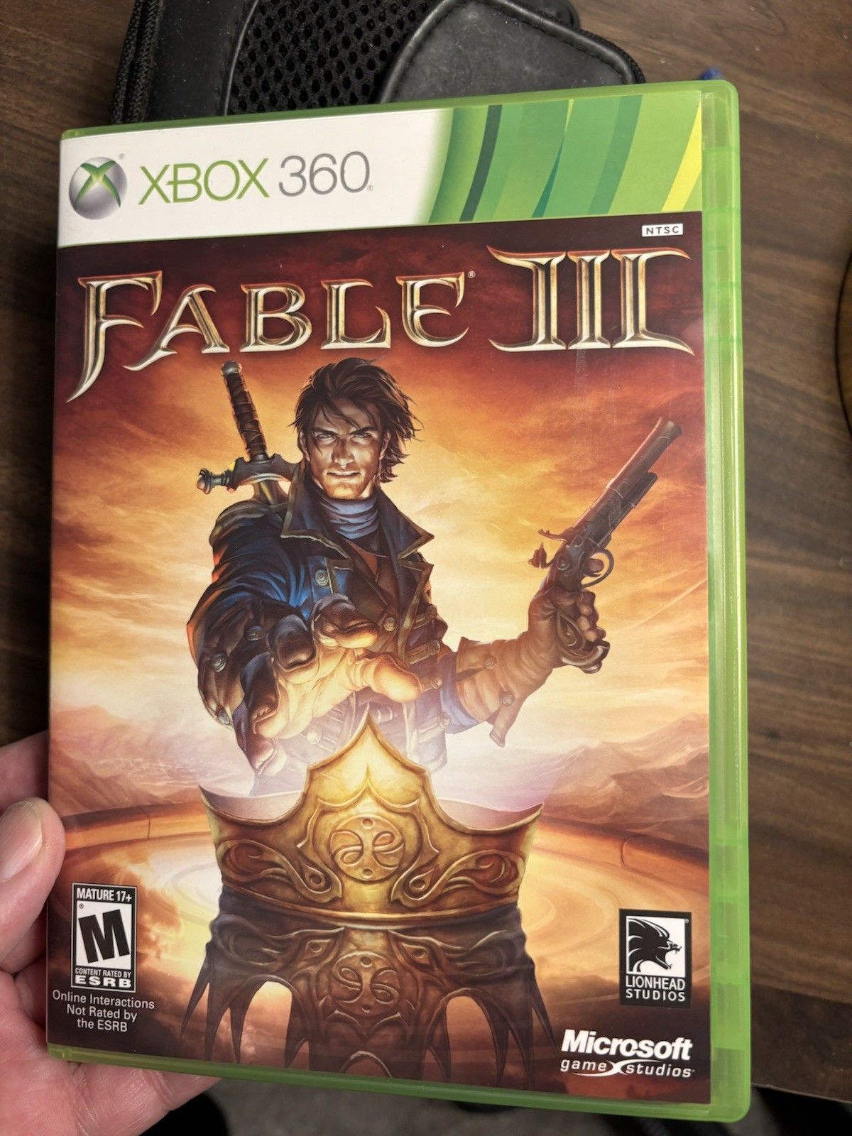 Microsoft Fable III Xbox 360 Multiplayer Action Role Playing M Rated CIB Tested