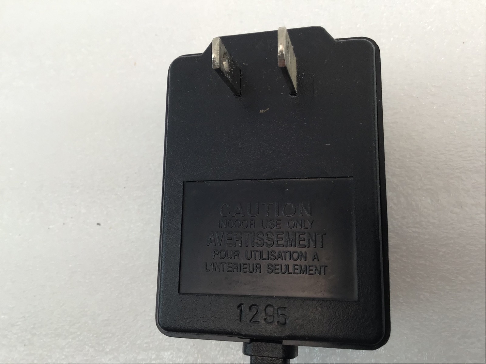 AC Adapter Only for Sega Channel, Model PP-1508, 15VDC, 400mA – W41D-L400-BB/2