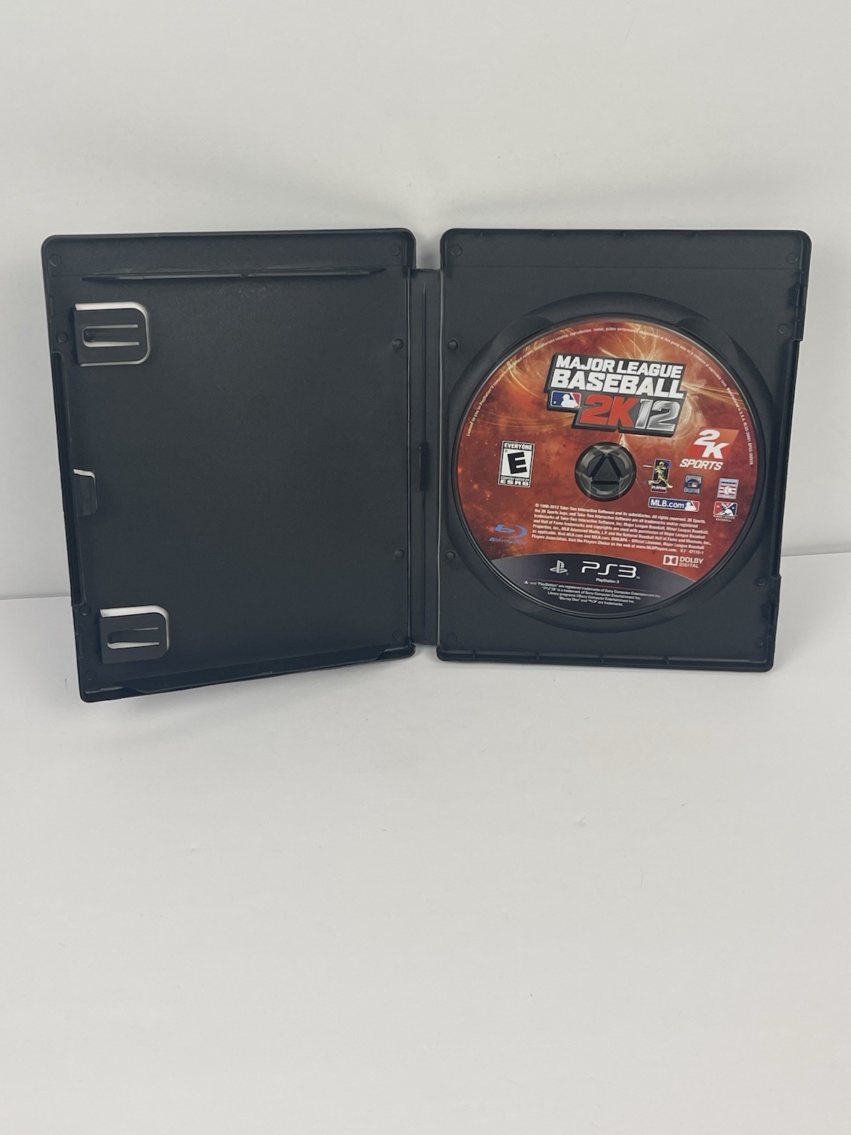 MLB 2K12 PS3 PlayStation 3 Gamestop Box Clean Disc Tested Rated E