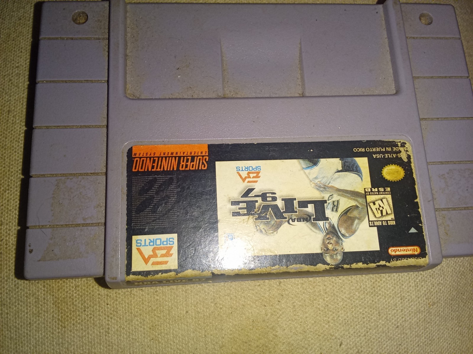 SNES nba live 97