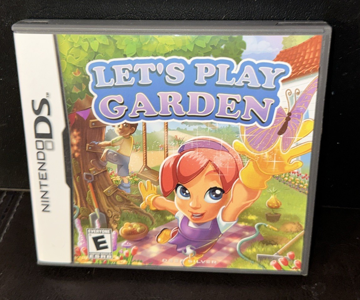 Nintendo DS Let’s Play Garden CIB Complete Tested & Working NDS Deep Silver 2010