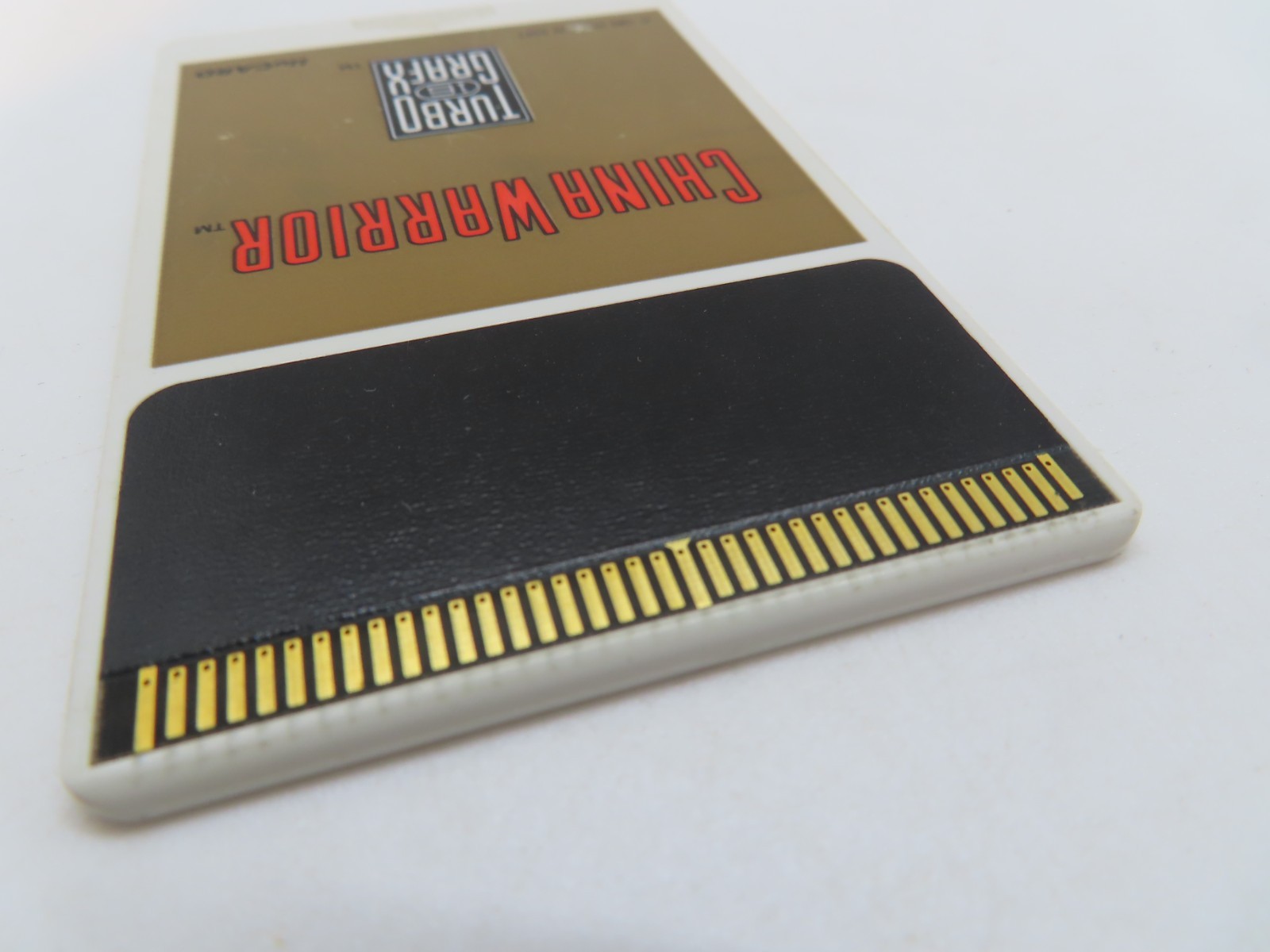 TURBOGRAFX 16 HuCard China Warrior Tested