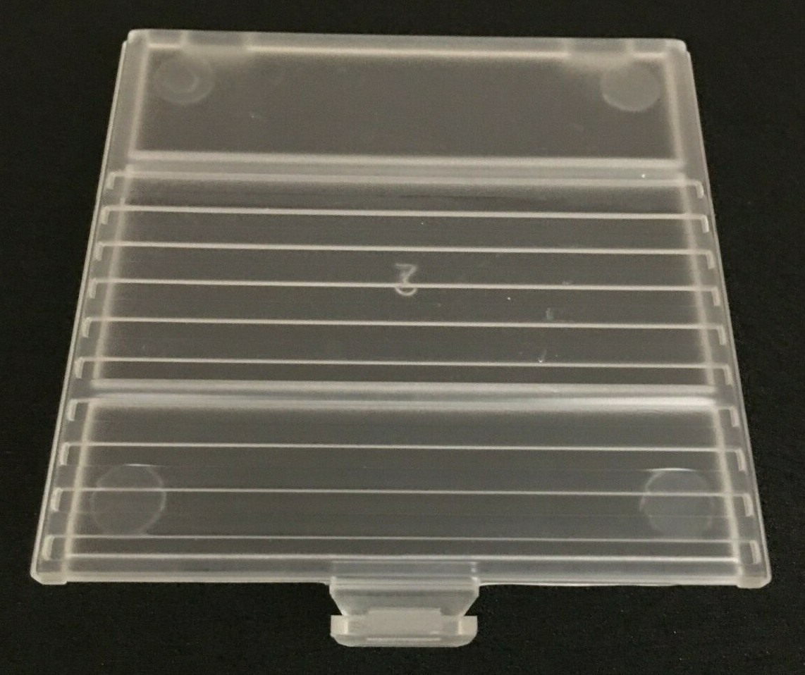 Game Boy DMG-01 CLEAR Battery Cover Game Boy Original Replacement Door