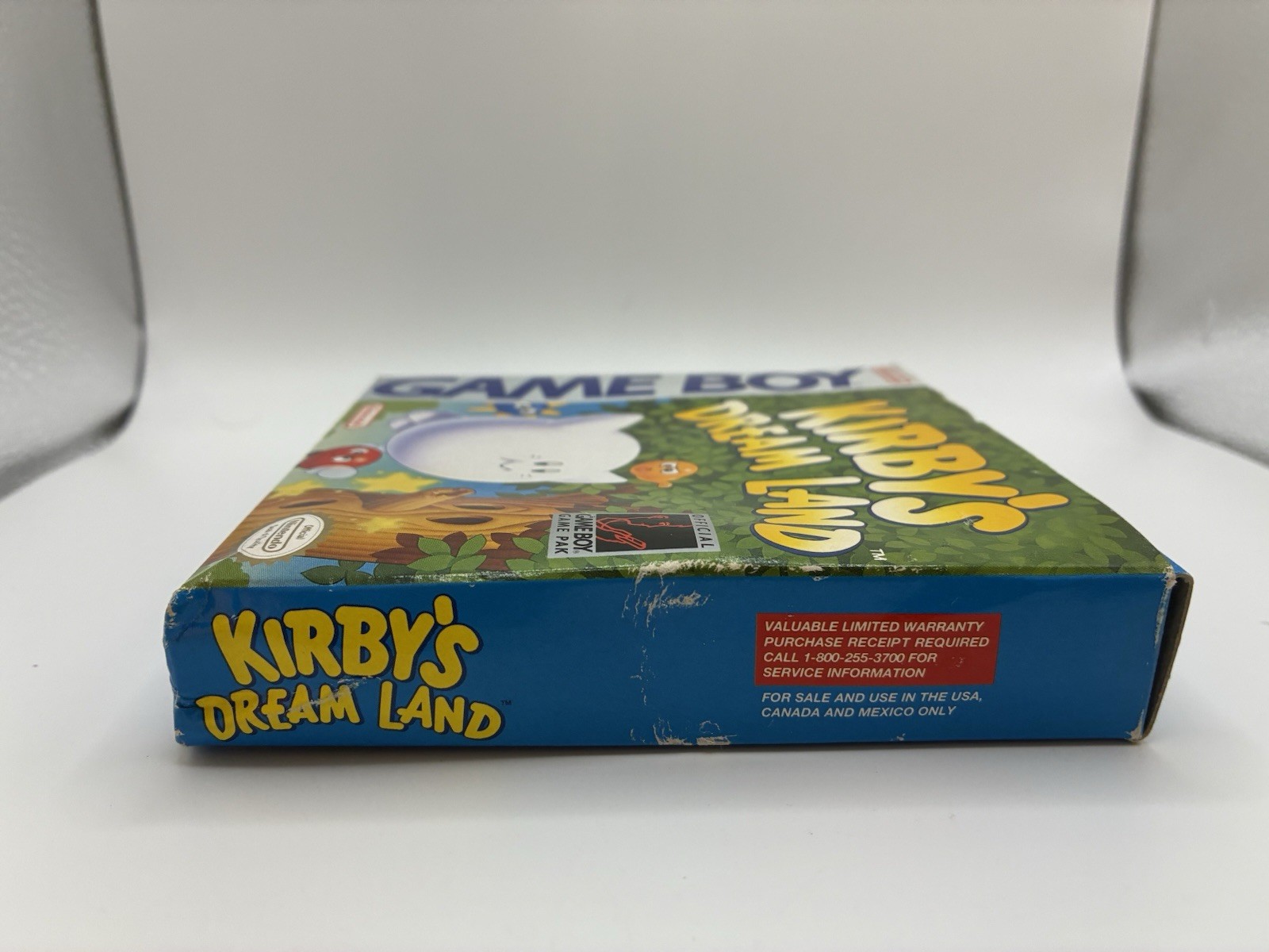 Kirbys Dream Land (Nintendo Game Boy, 1992) Game Box And Inserts