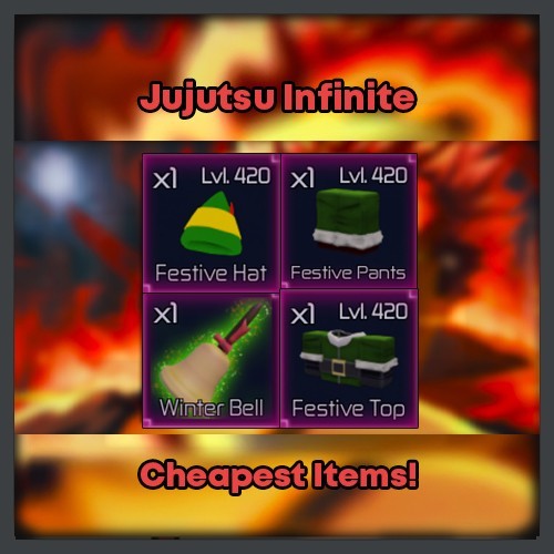 💎🔥Roblox Jujutsu Infinite | ALL ITEMS!! | Cheapest Prices!💎🔥