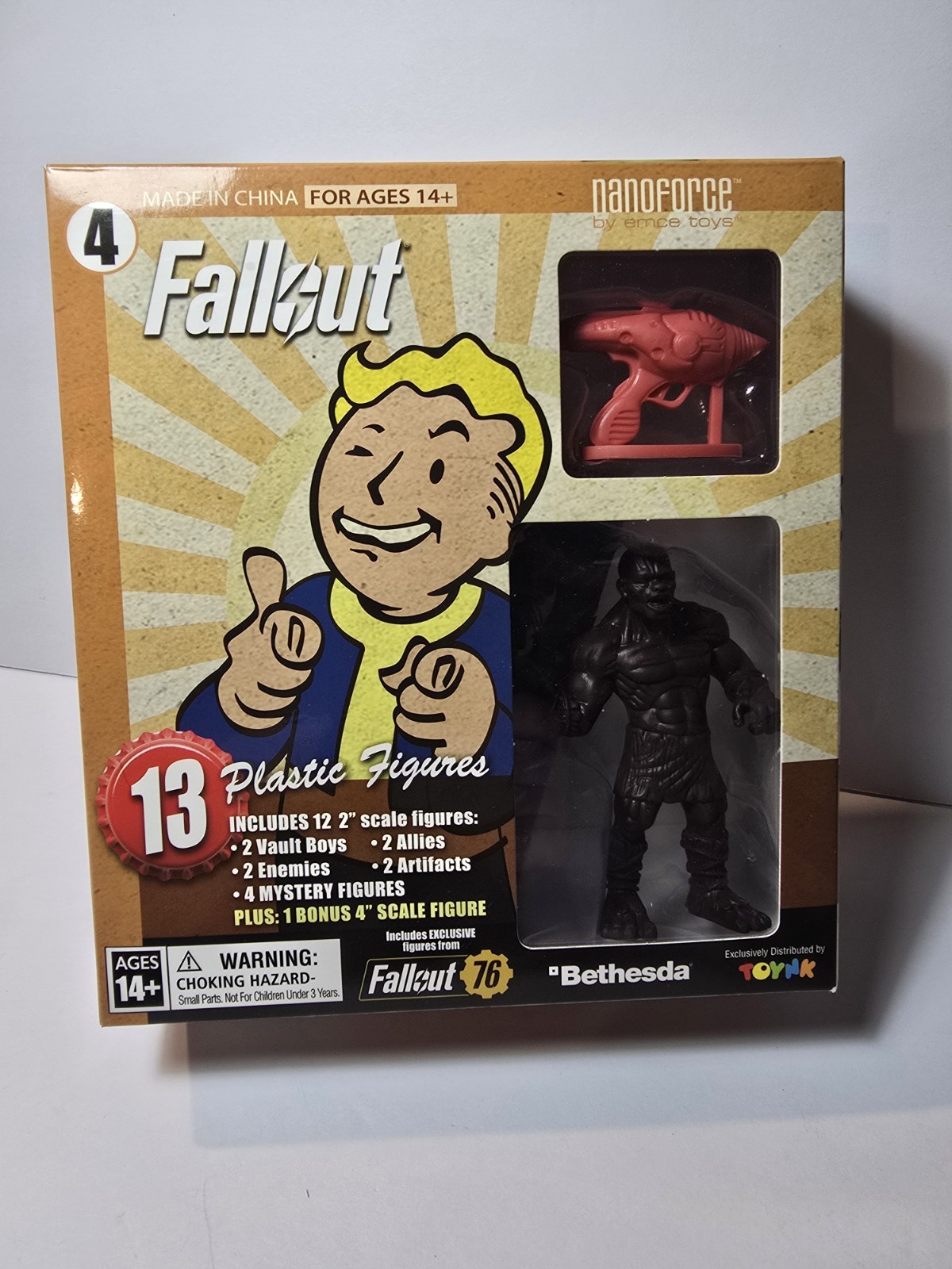 Fallout 76 #4 Nanoforce 13x Plastic Figures Bethesda Toynk