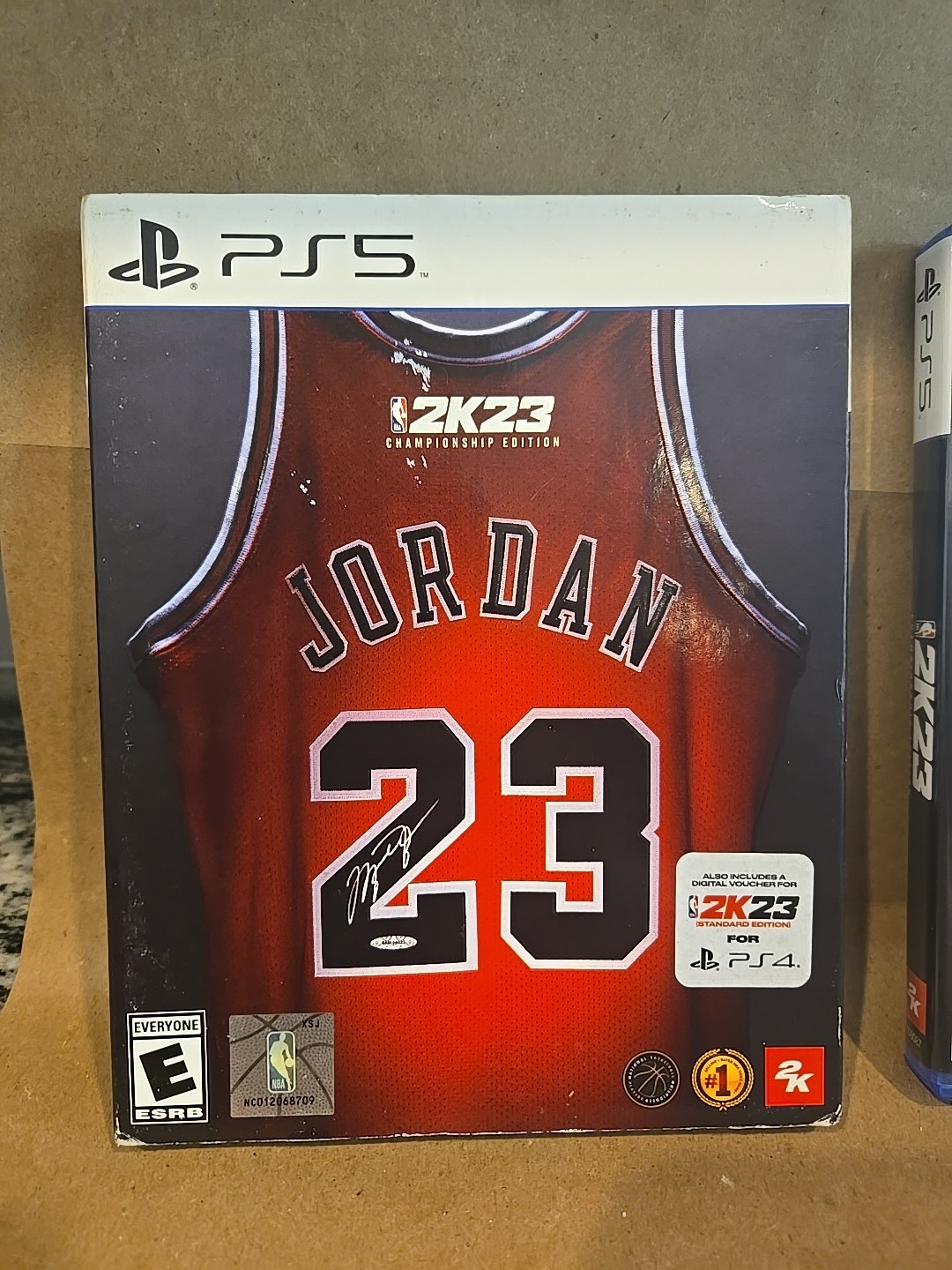 NBA 2K23 Championship Edition Michael Jordan PlayStation 5 PS5 RARE With Poster