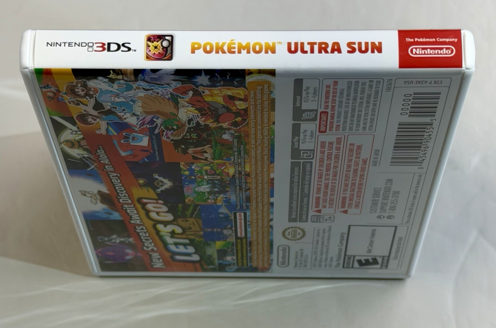 Pokemon Ultra Sun (Nintendo 3DS, 2017) Complete – Authentic – Tested – Works