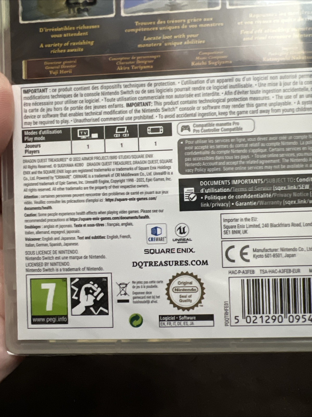 Dragon Quest Treasures – Nintendo Switch – NEW Factory Sealed