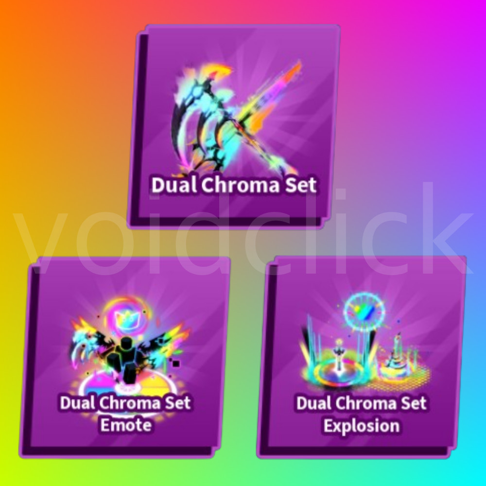 Dual Chroma Set [Full Set] (Blade Ball)