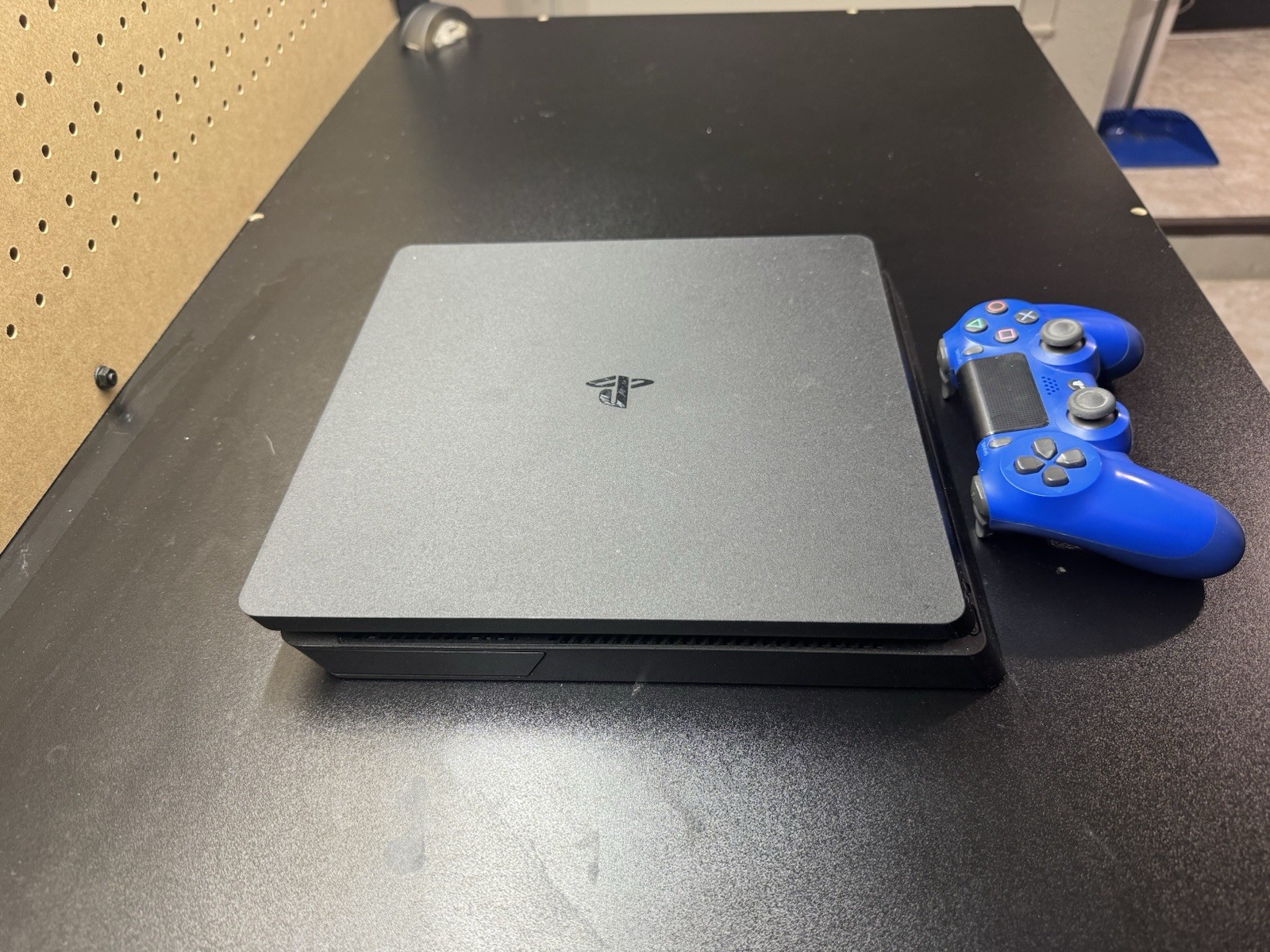 Sony PlayStation 4 Slim 500GB Gaming Console with Controller – Black