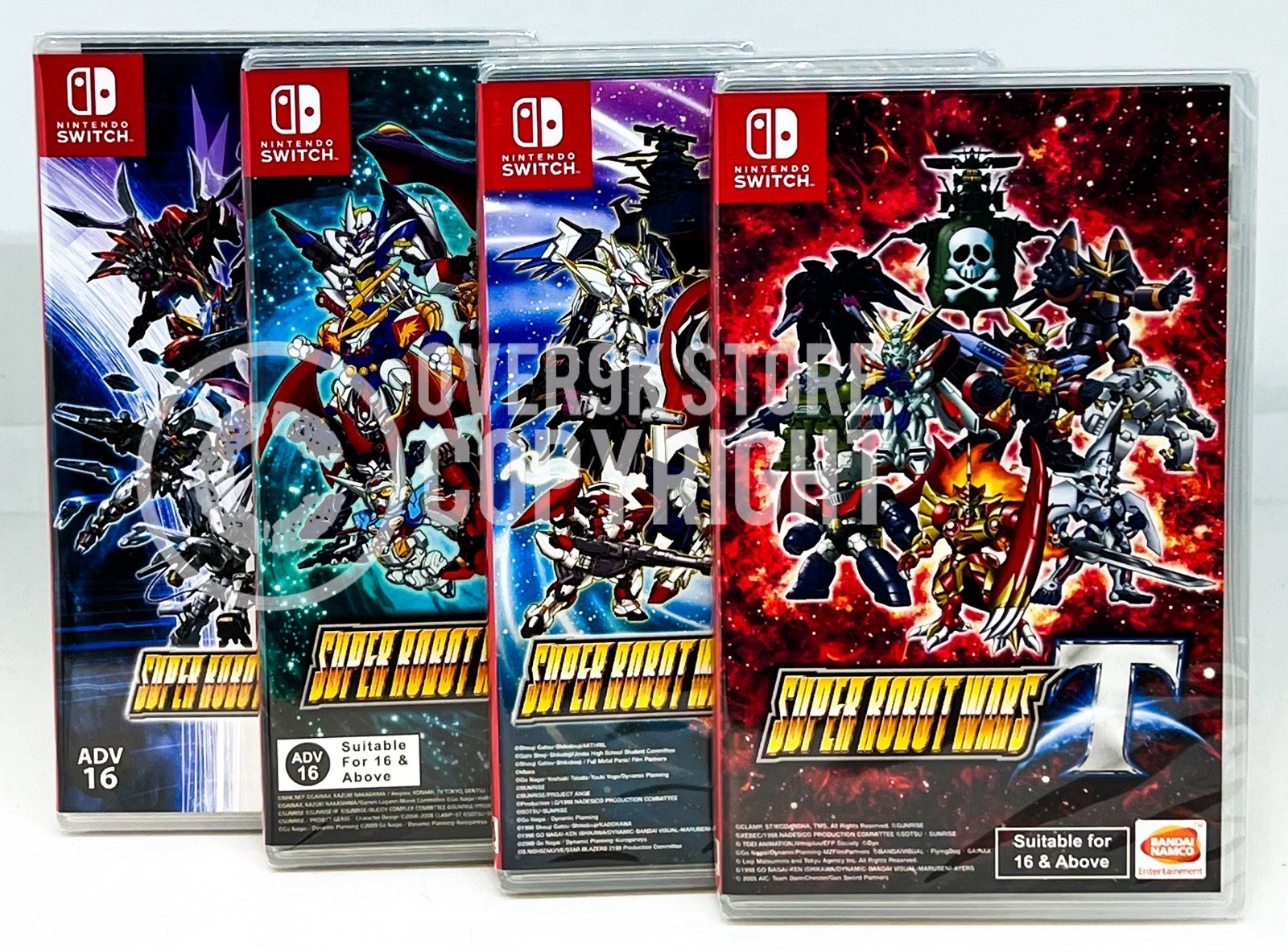 Super Robot Wars T + V + X + Y- Nintendo Switch – Brand New | Factory Sealed