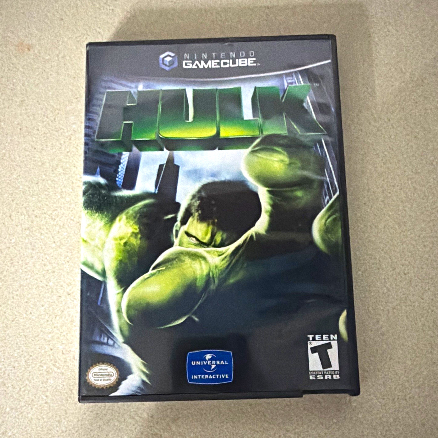 Universal Interactive Hulk (GameCube) 2003 T NTSC-U/C Manual Included
