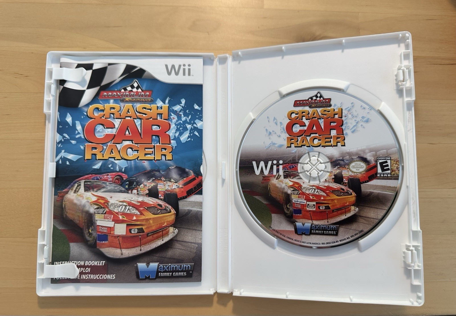 Maximum Racing: Crash Car Racer – CIB – Rare Maximum Games Nintendo Wii Game