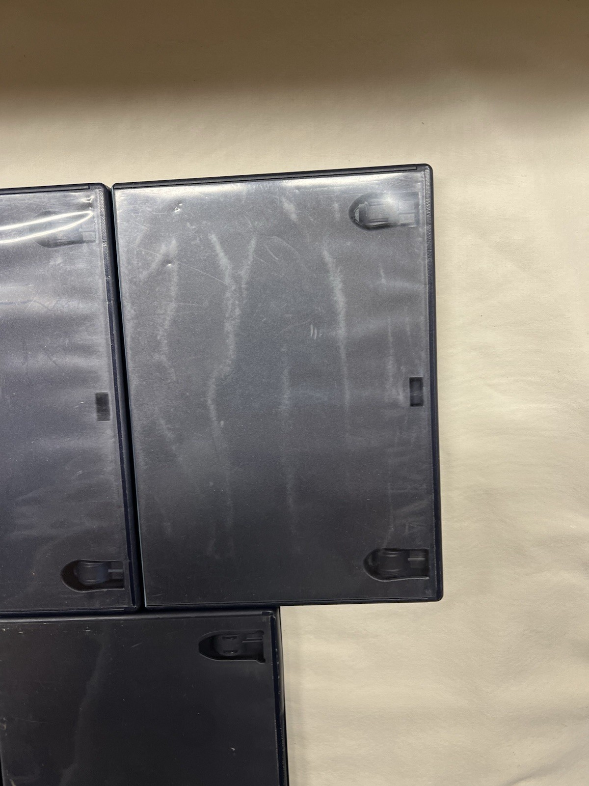 Lot of 5 OEM PlayStation &PS2 Empty Replacement Cases Without Memory Card Holder