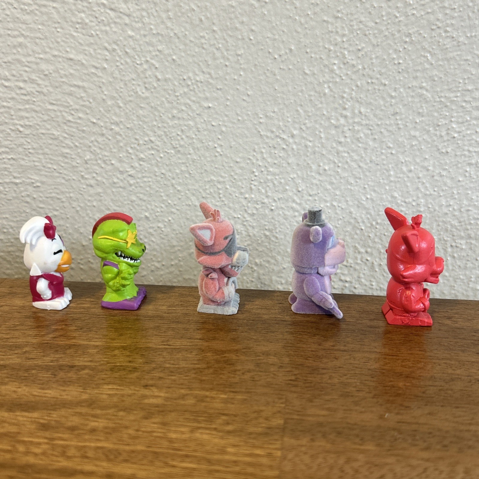 Five Nights At Freddys Faz’s Fizzy Station Mini Figure Lot 5 FNAF Mr Hippo Foxy