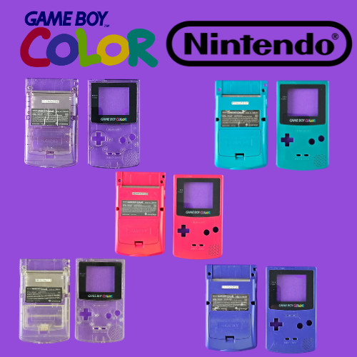 Original Nintendo Game Boy Color Shell AUTHENTIC HOUSING 👾 OEM GBC Body USED