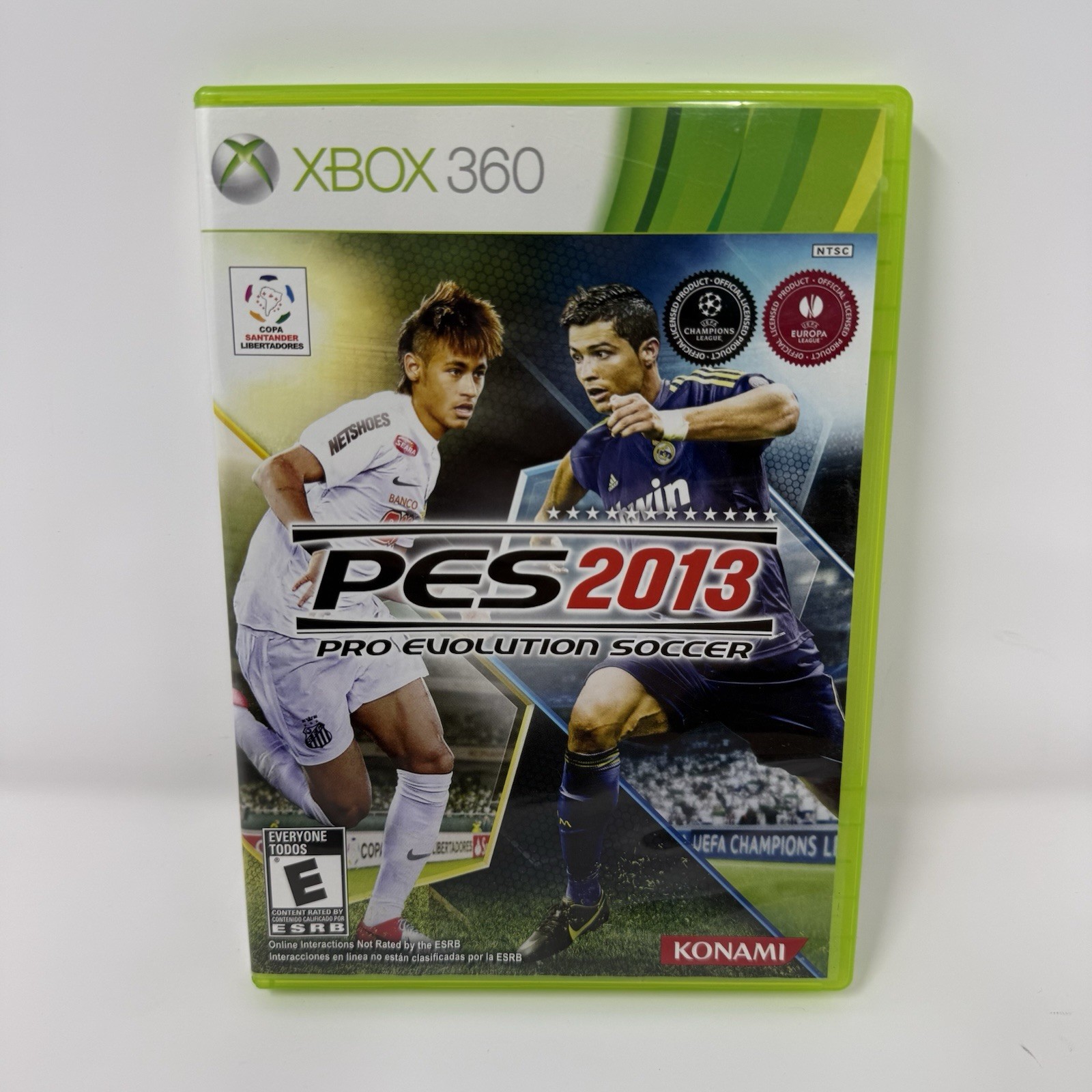 Pro Evolution Soccer PES 2013 Xbox 360 CIB Complete Manual Inserts Konami Futbol