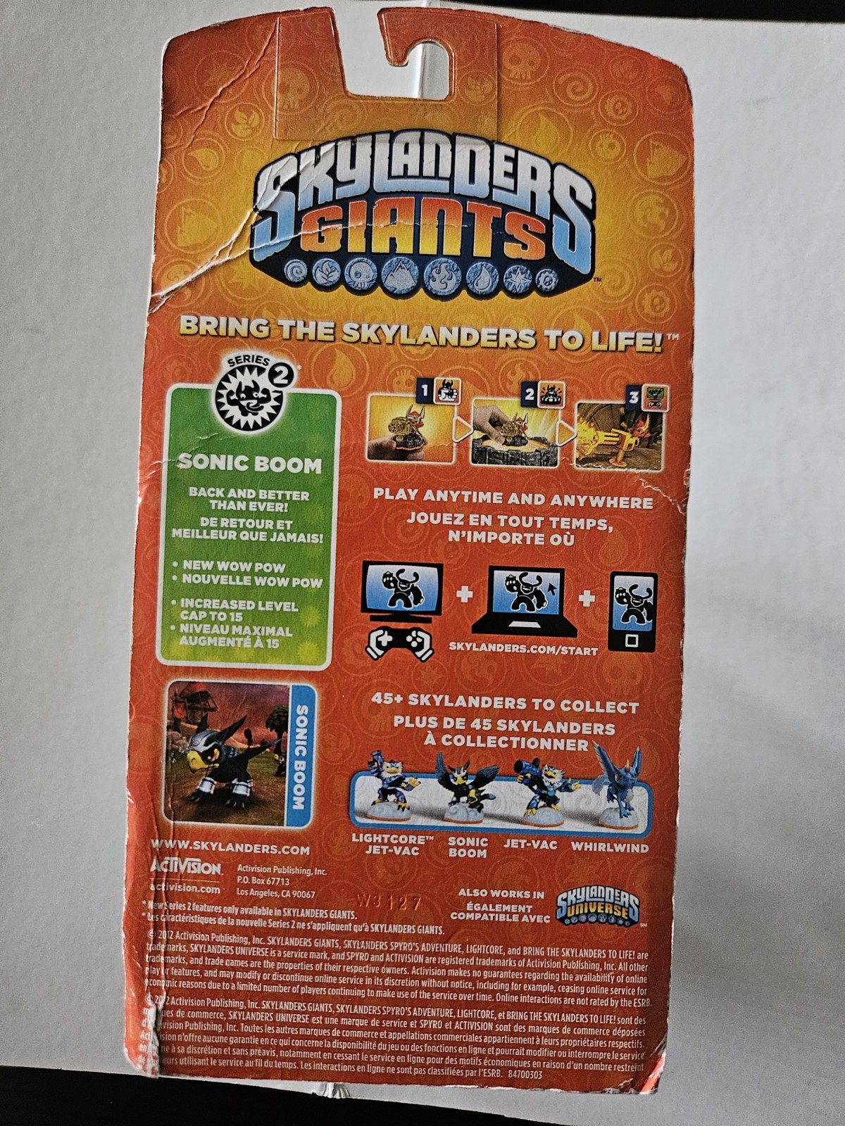 Skylanders Giants Sonic Boom Glow in the Dark Walmart Exclusive – Brand New