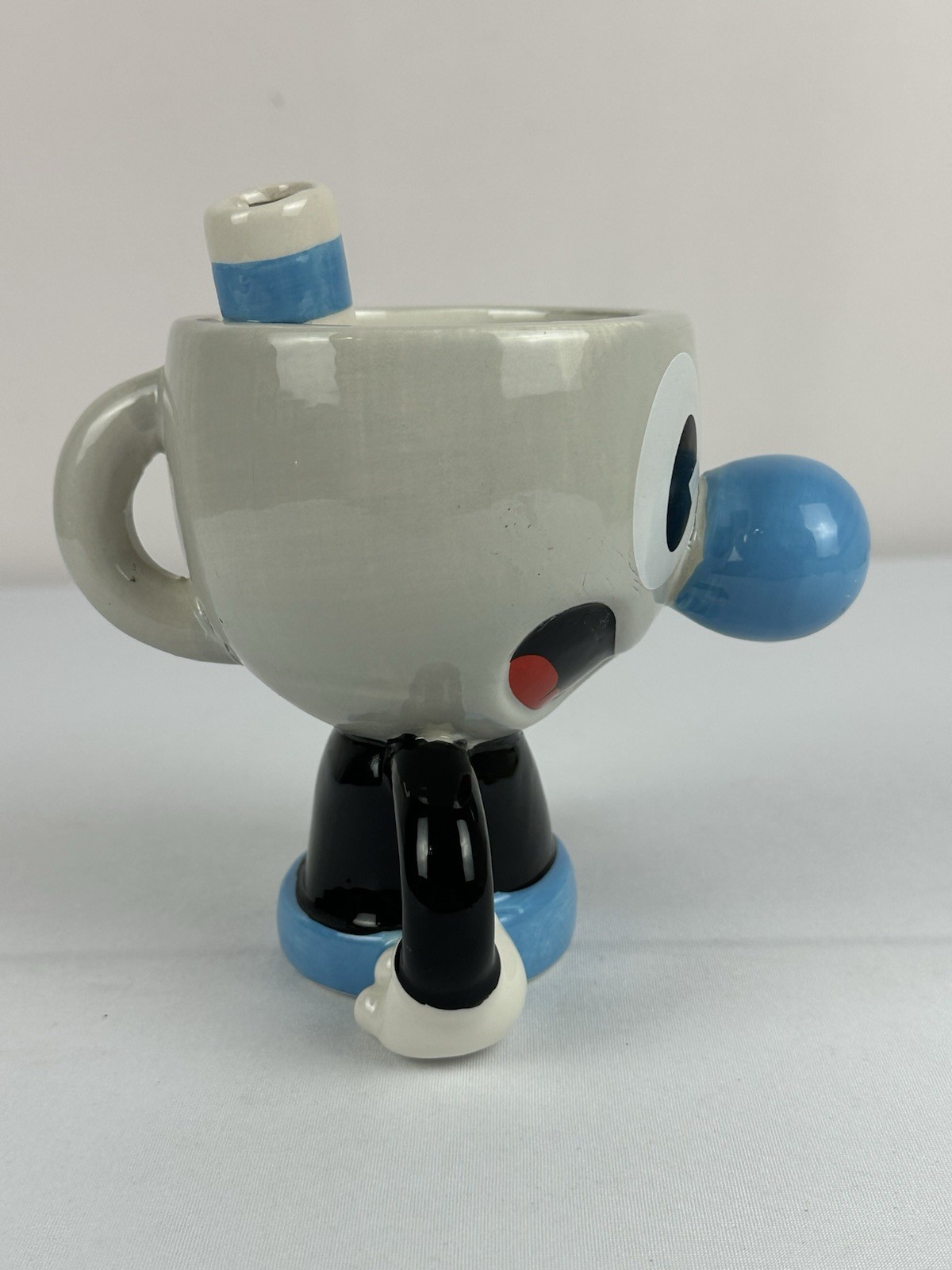 Rare Cuphead Gamestop Exclusive Just Funky Character Mug Bust Statue 2018