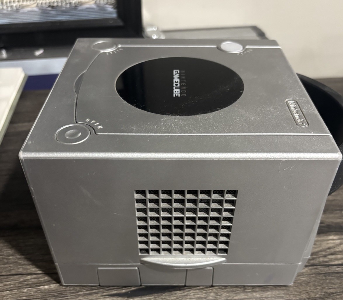 Nintendo GameCube Platinum Silver DOL-001 (USA) | Console Only | Tested Working