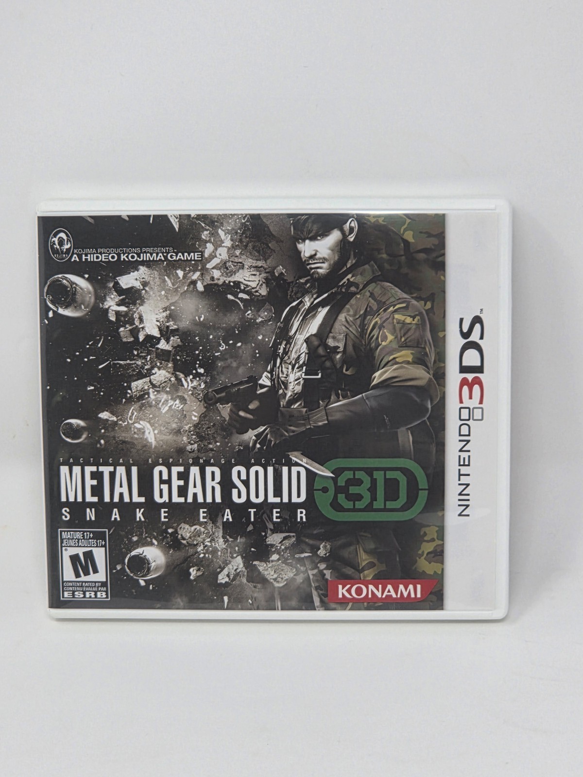 Metal Gear Solid 3D Snake Eater Nintendo 3DS 2012