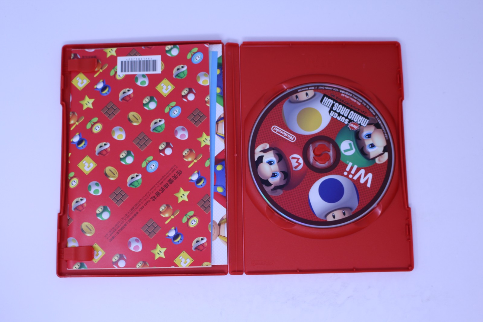 New Super Mario Bros. Wii (Japan) Wii (Region Locked) JPN