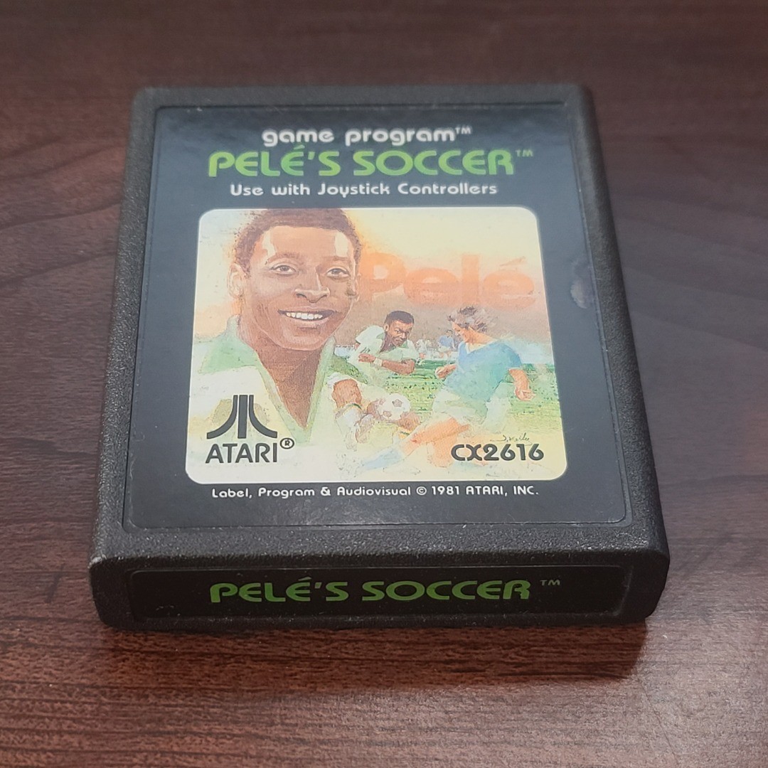 Pele’s Soccer Atari 2600 Game and Box Only No Manual Tested Working