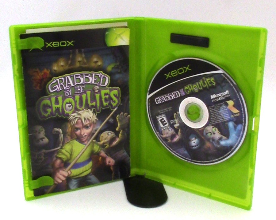 Grabbed by the Ghoulies (Microsoft Xbox, 2003) Pre-owned Blockbuster rental