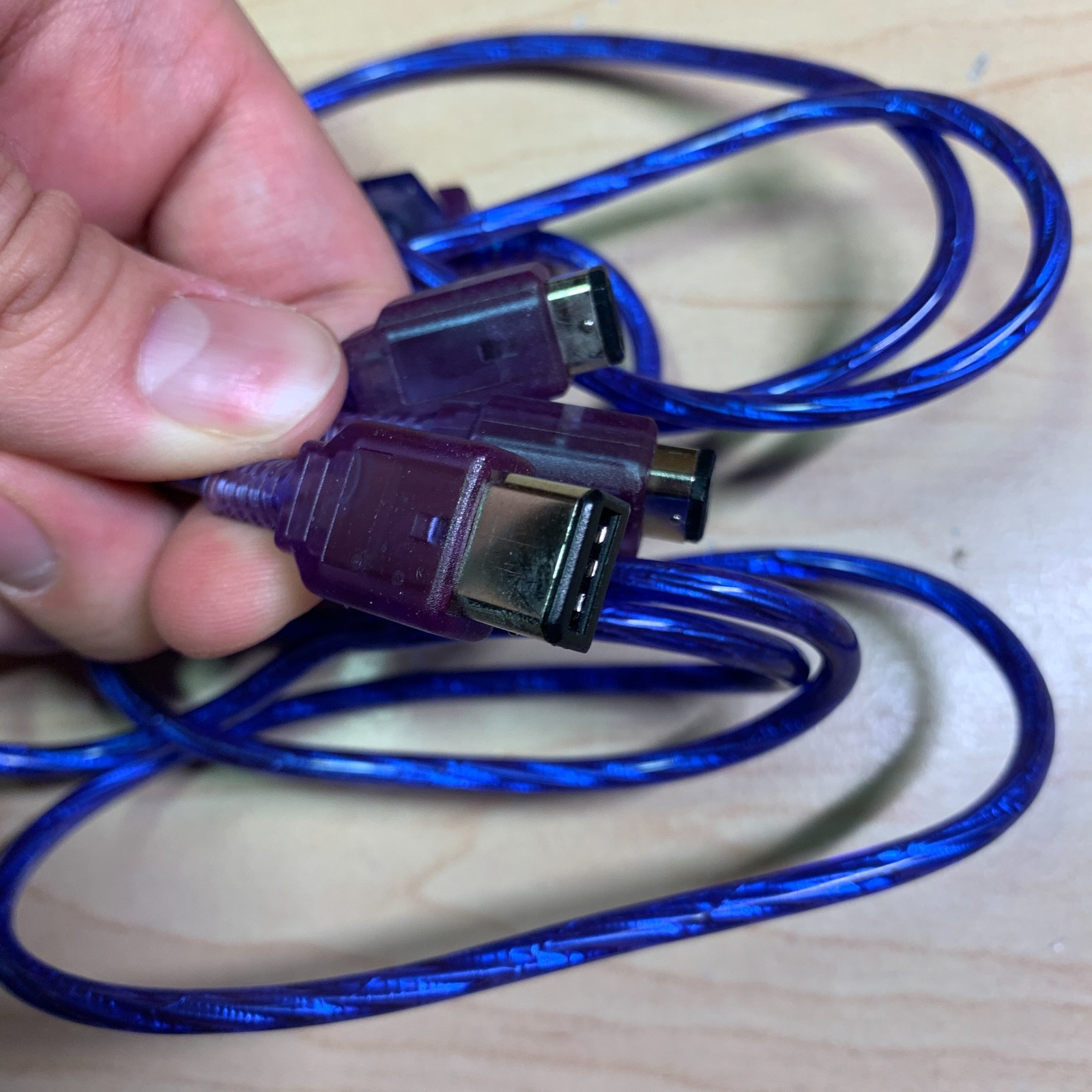 Mad Catz Purple Multi Link Cable for Game Boy and Game Boy Pocket and Printer