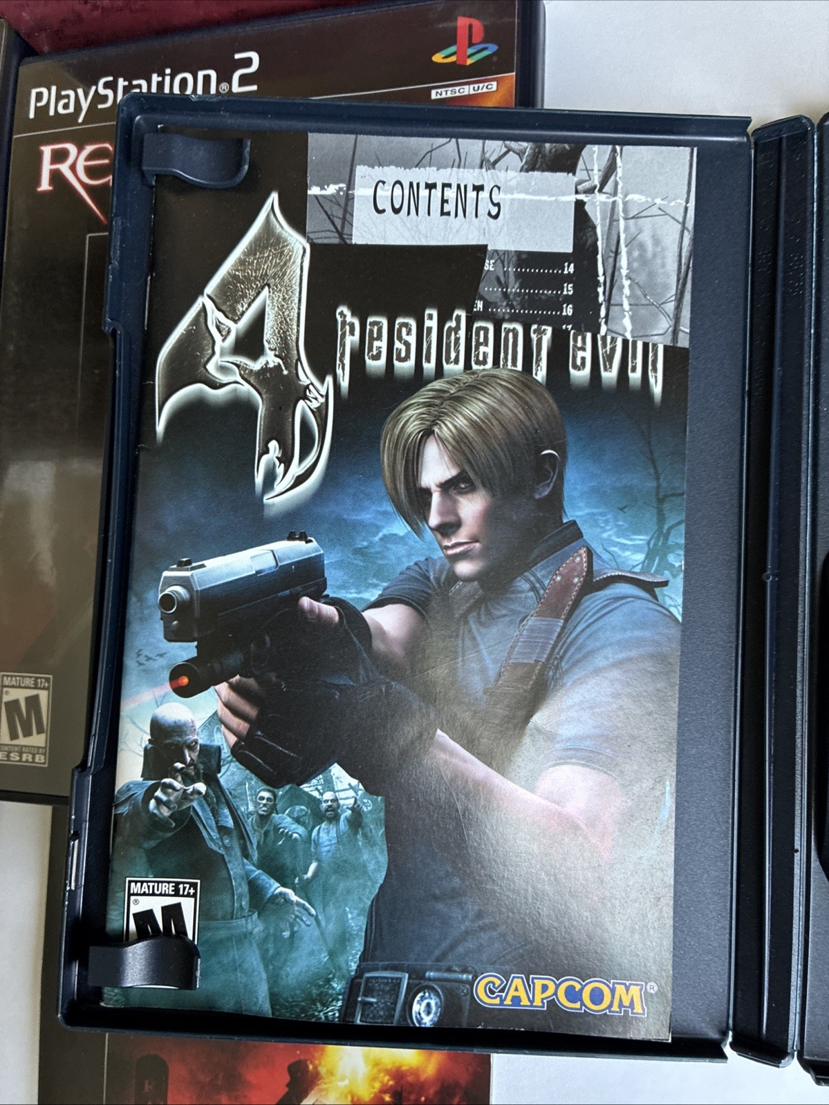 Resident Evil The Essentials PlayStation 2 PS2 Outbreak Code Veronica X RE4 Set