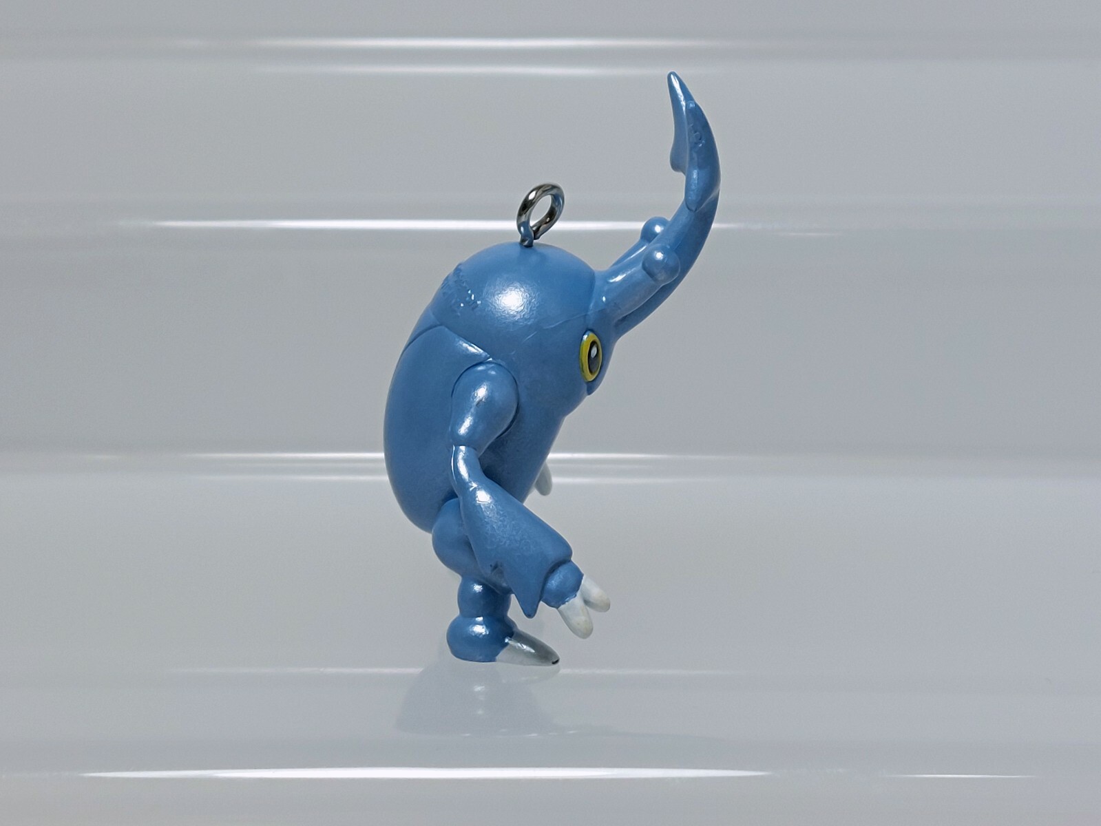 Heracross Metallic ver Pokemon Keychain Figure Banpresto 2009 Japan G04 1.85in