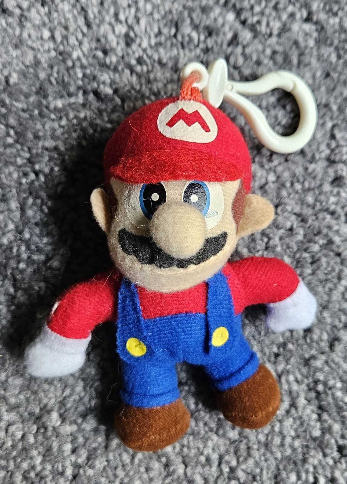 Toy Site & Nintendo Super Mario Bros. Plush Doll, Key Chain, Washable Carry Case