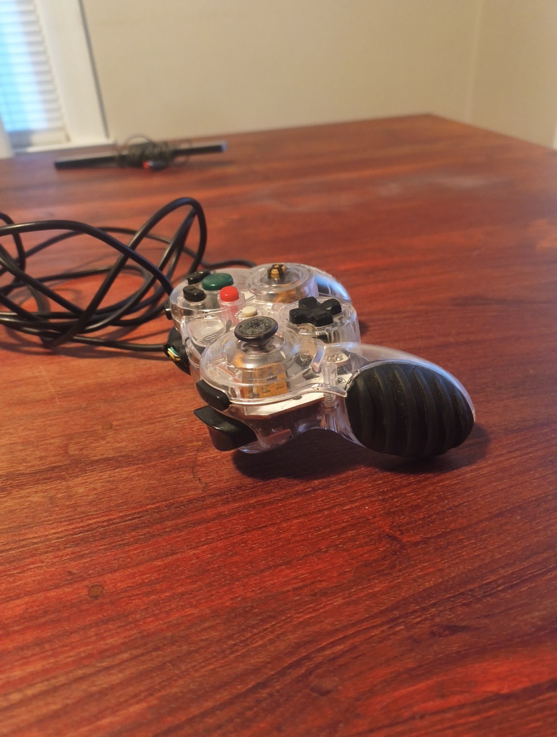Nintendo Wii/GameCube Controller – Clear “Damaged Repair Or Parts” #4