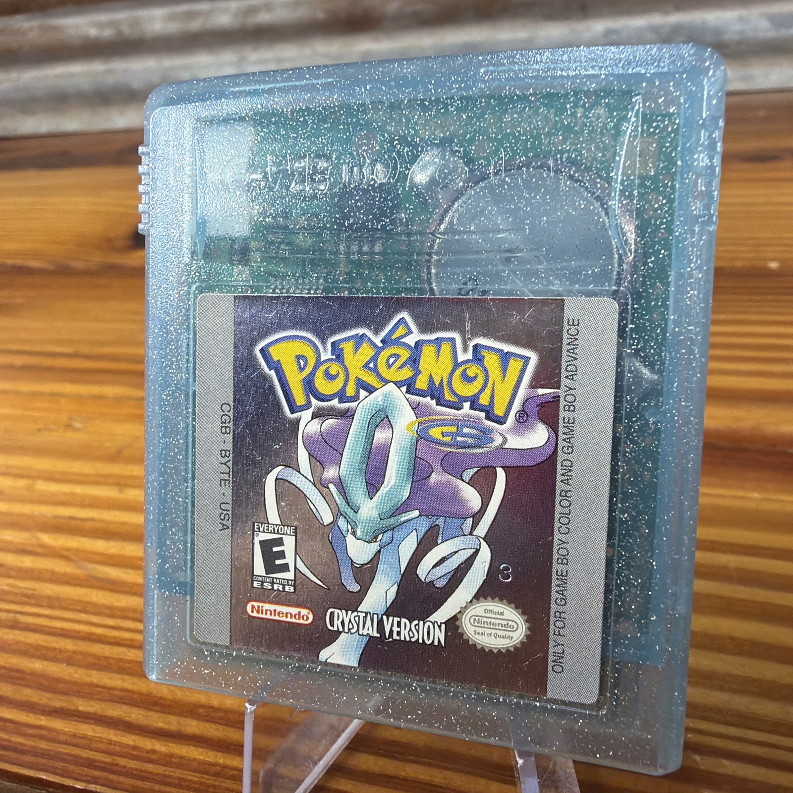 Pokemon: Crystal Version for Nintendo GameBoy Color Authentic 2001-Tested Works!