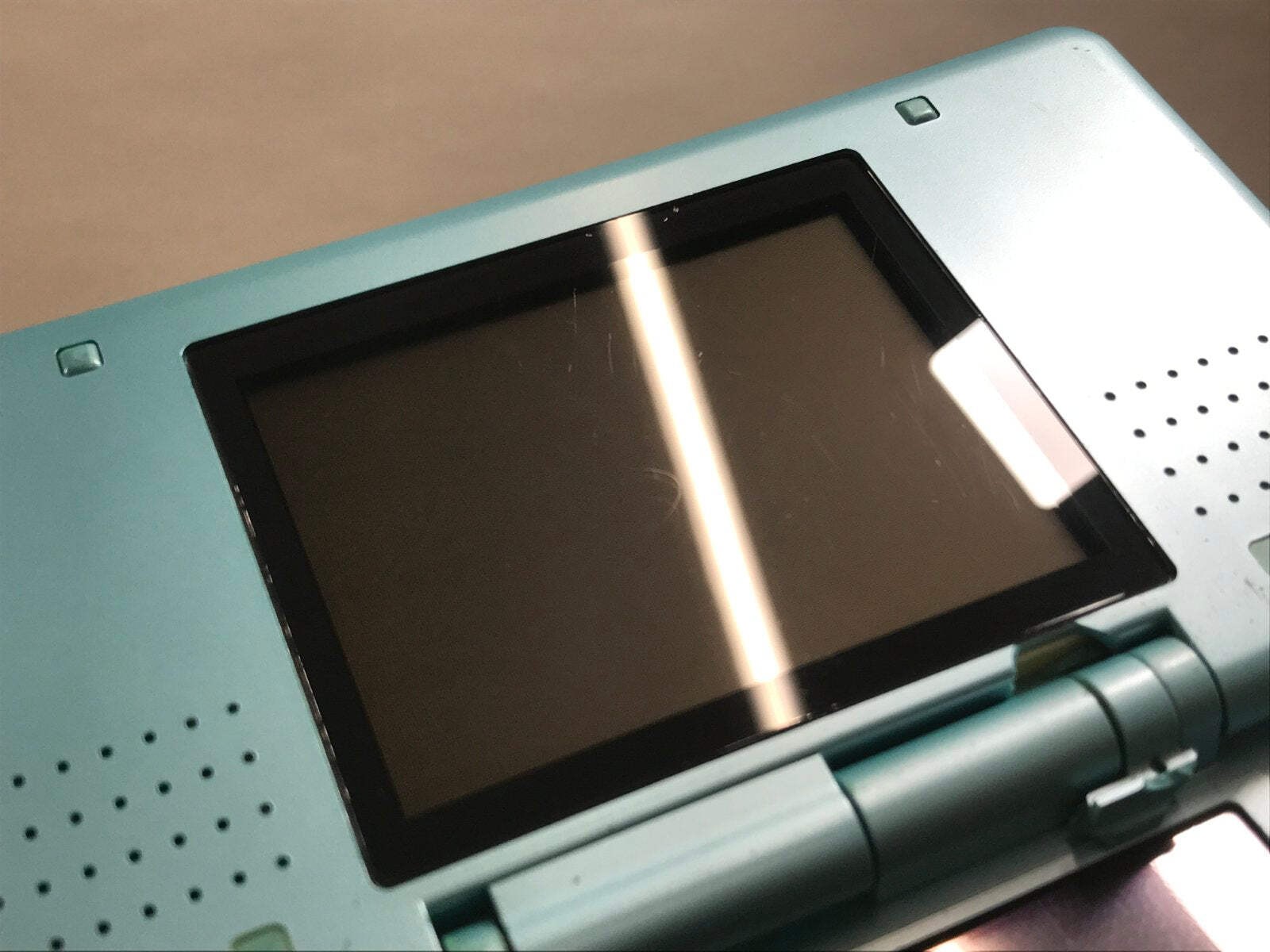 Nintendo DS Turquoise Blue Console Nintendo Japan – With Defects LH1323