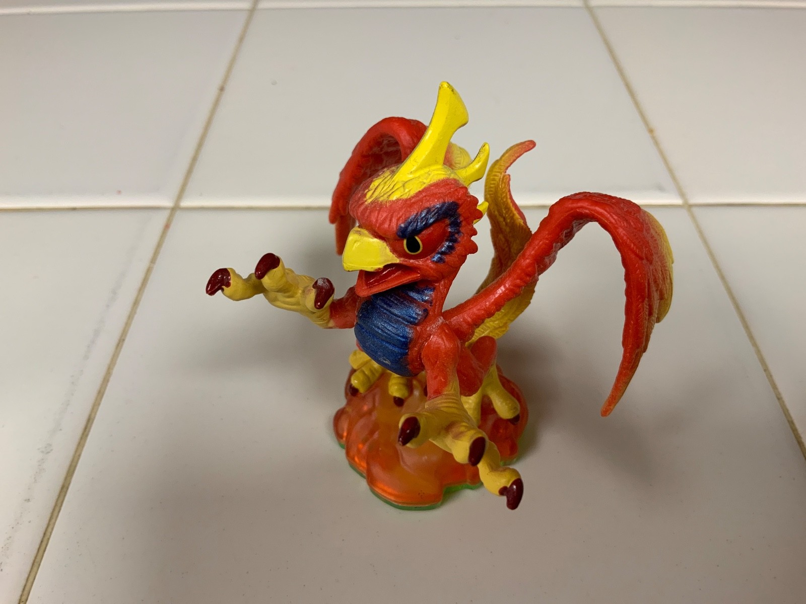 Skylanders Spyros Adventure lot(4): Sunburn, Trigger Happy, Warnado, & Voodood
