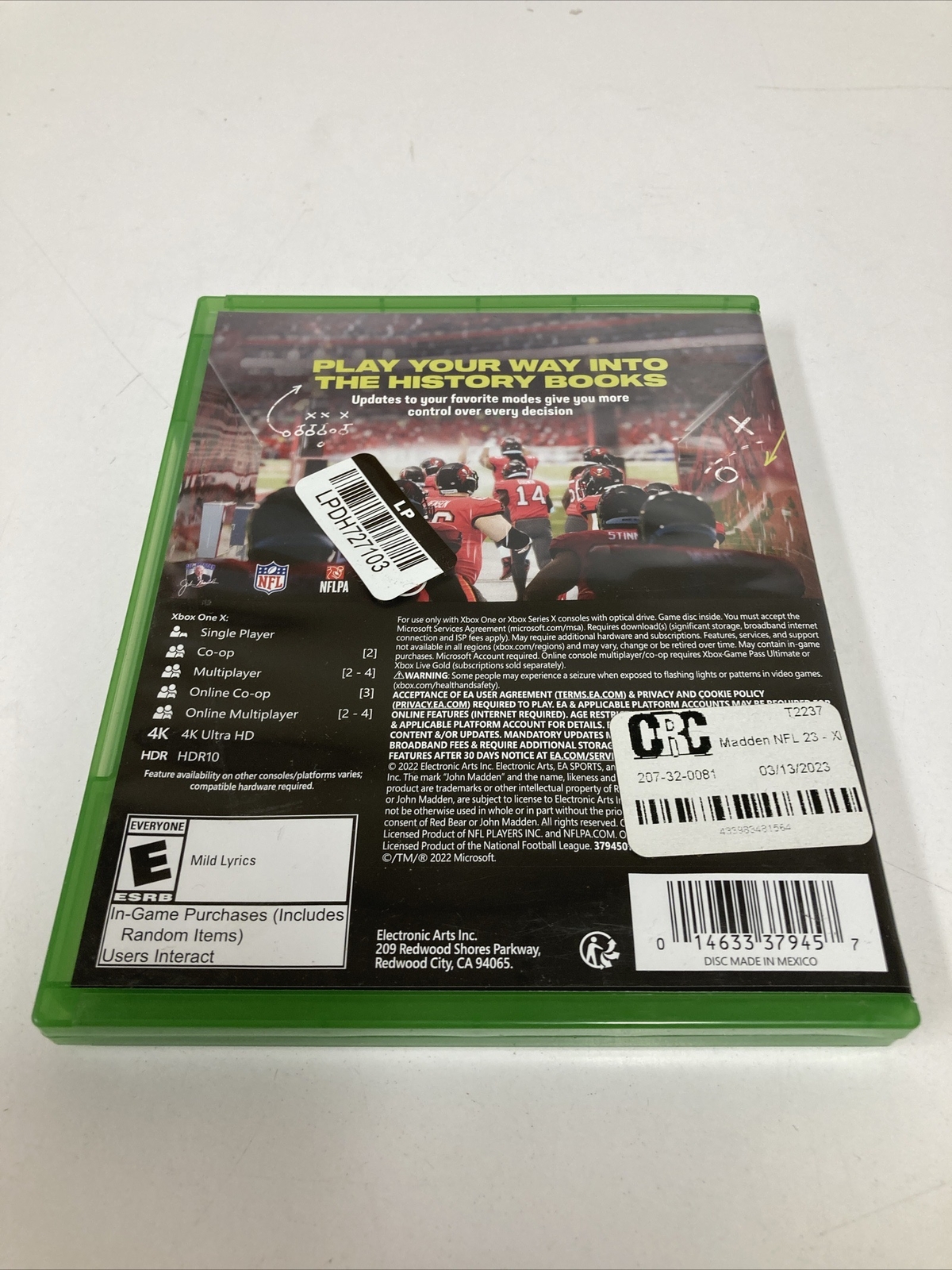 Madden 23 – Xbox One: Gridiron Mastery Unleashed! New, Not Sealed