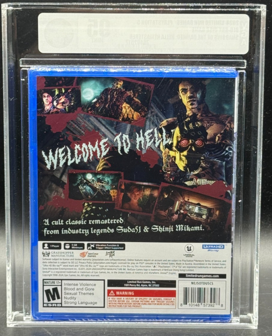 Shadows of the Damned Hella Remastered Sony PlayStation 5 Sealed New PS5 VGA 95