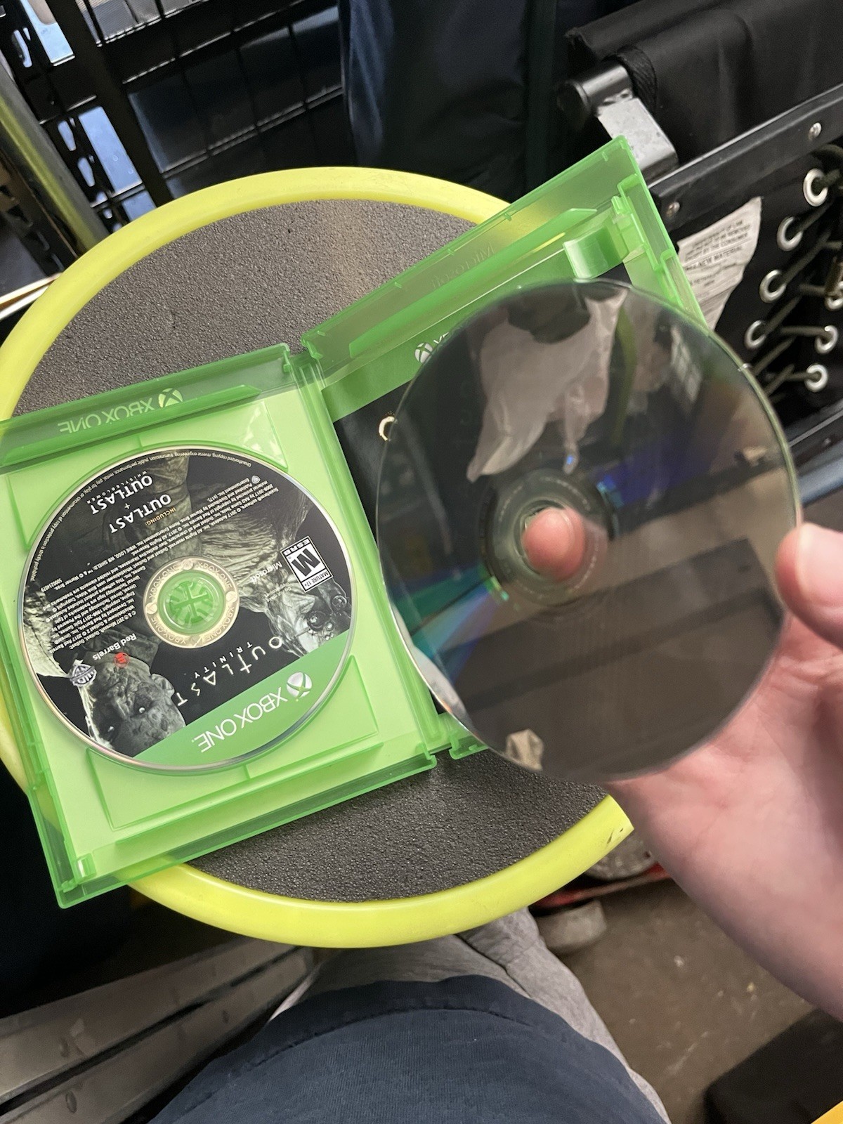 Red Barrels Outlast Trinity Xbox One M Video Game w/ Case & both discs