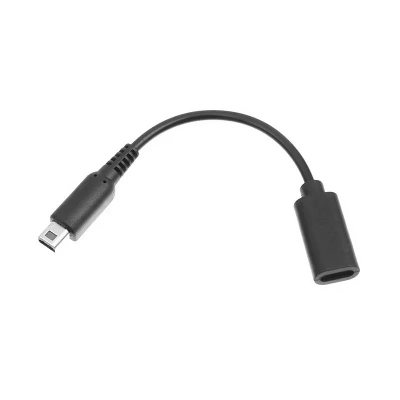 USB Type-C Adapter Converter Charger Cable for Nintendo New/3DS/2DS/DSi/XL/LL