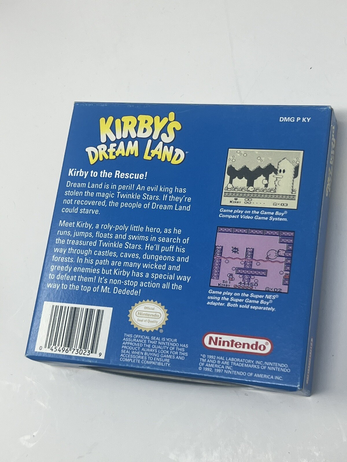 Kirby’s Dream Land Nintendo Game Boy Complete CIB Nice CONDITION! RARE!
