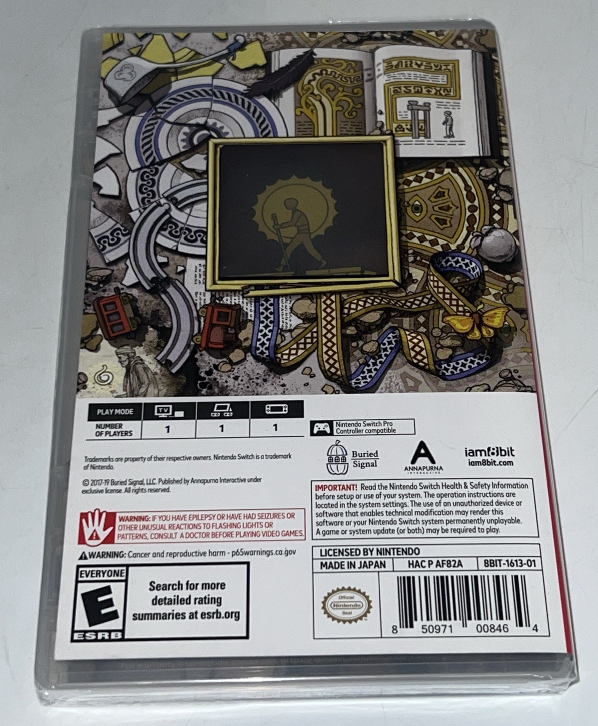Gorogoa (Nintendo Switch) Iam8bit Exclusive – New Sealed