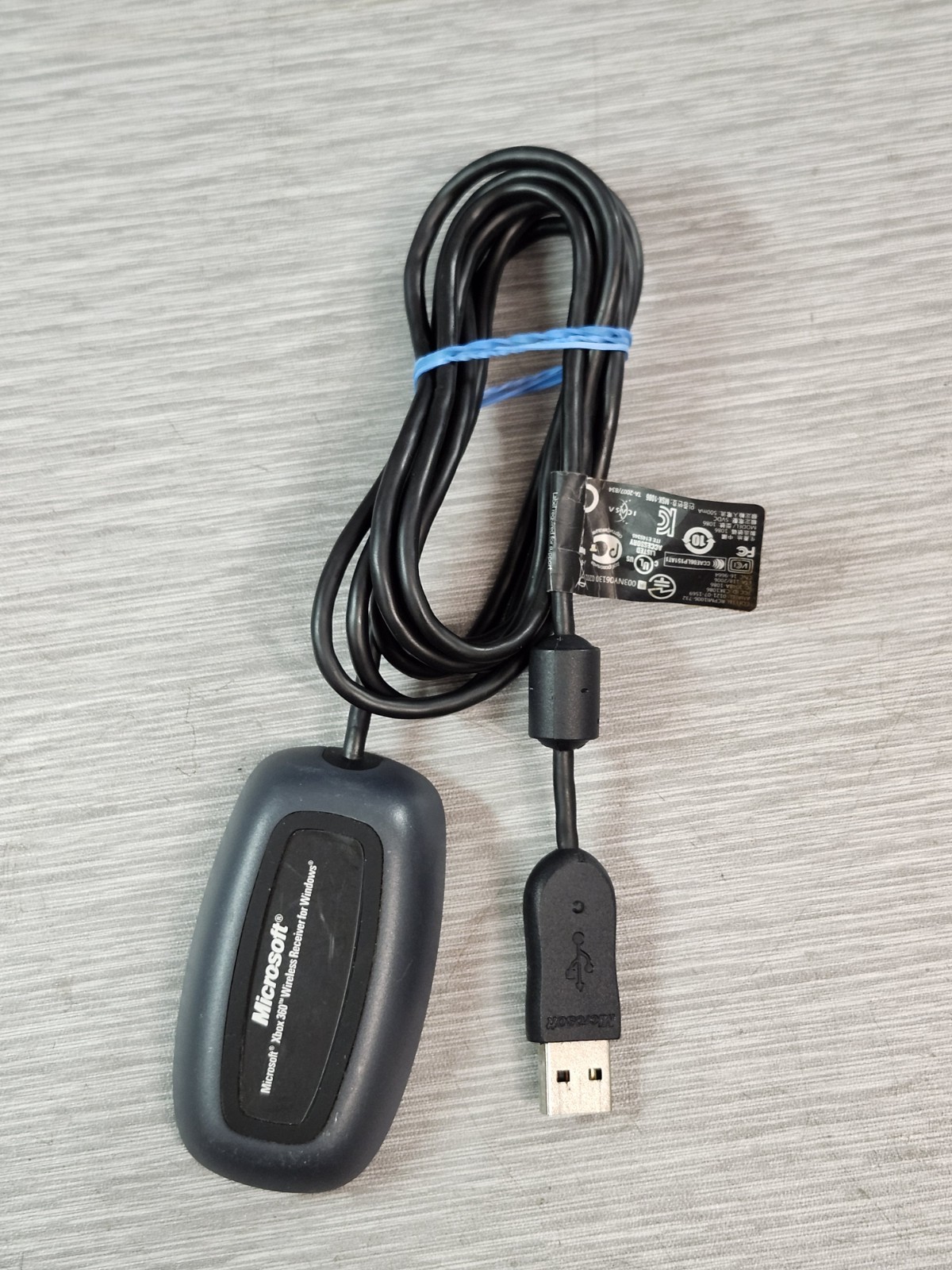 Microsoft Xbox 360 Wireless Gaming Receiver MODEL 1086 For Windows PC – TESTED.