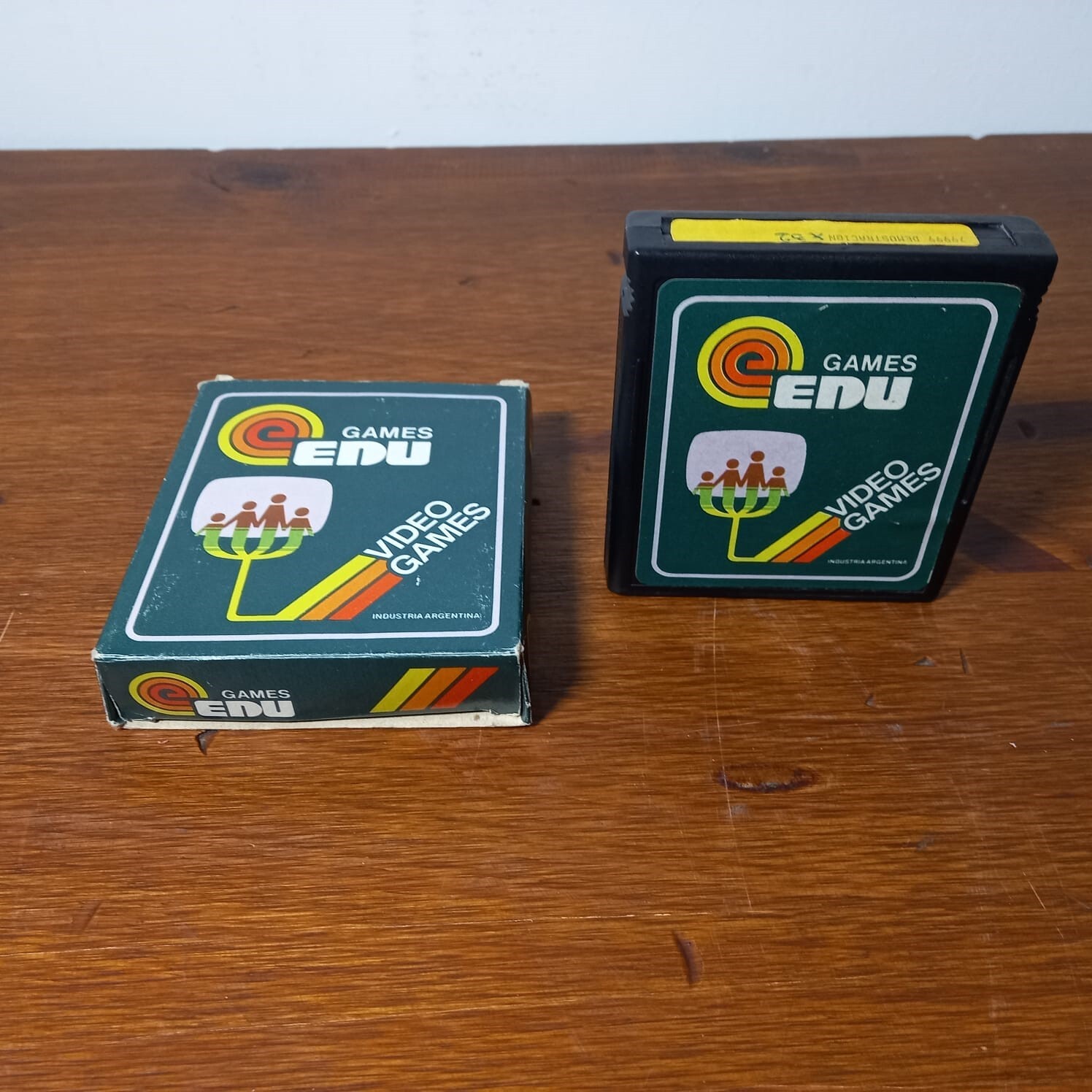 Vintage Atari 2600 Clone Argentina Rare Edu Games Bootleg